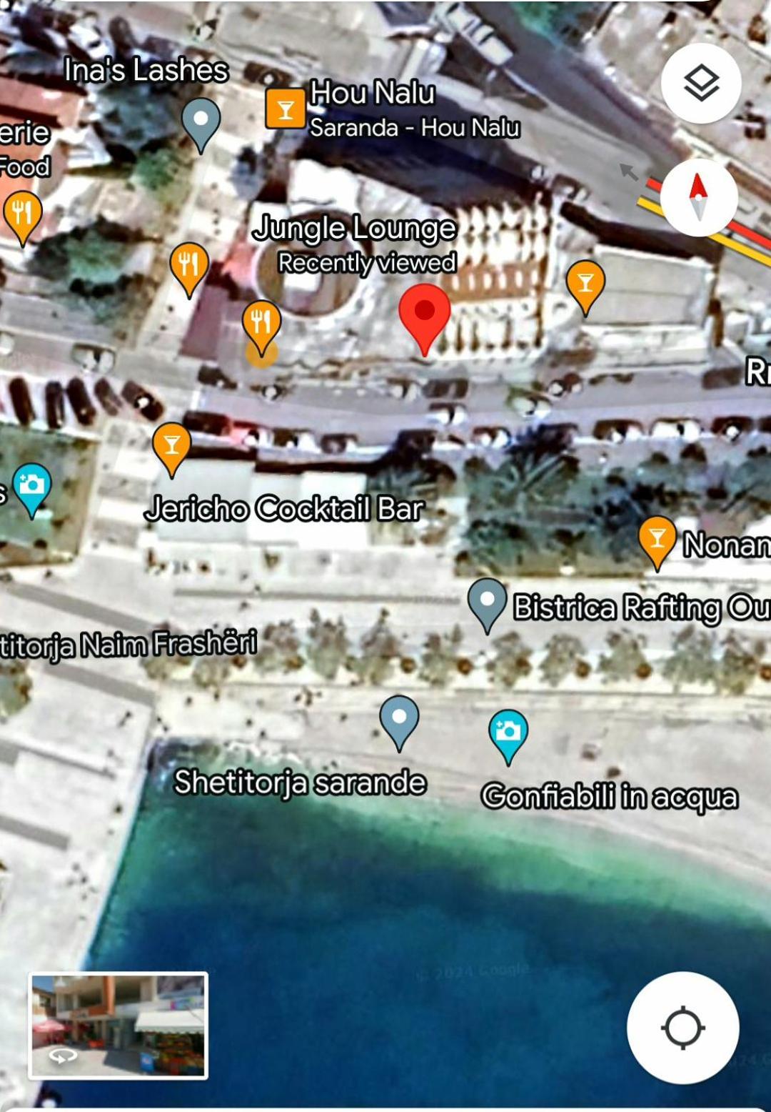 Saranda Promenade Apts Esterno foto